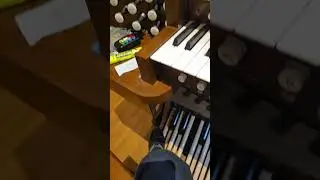 electric organ pedal test #pipeorgan #music #organtok #pedalboard #loud
