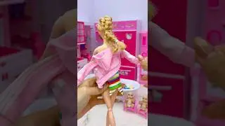 Satisfying With Unboxing Barbie Princess Bath Toy, ASMR Video #shorts