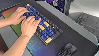 SOUND TEST on a modded TOM980 mechanical keyboard version 2