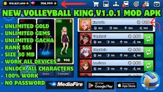 UPDATE! DOWNLOAD VolleyBall King V1.0.1 MOD APK (Unlimited Money) for Android