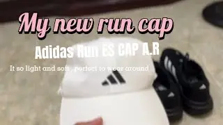 My review video // my new running caps headwear from Adidas aeroready 250920