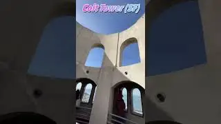 Coit tower in San Francisco 코이트 타워를 가다 전망대는 언제나 좋아 #shorts