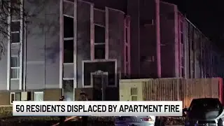 2 critically injured, 50 displaced after fire at Colorado Springs apartment
