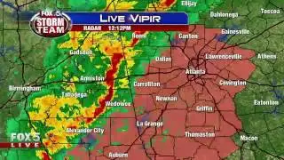 Atlanta Tornado Coverage: 11/30/16 on WAGA-TV