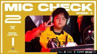 REZZ ALBERT DATANG BERDUA, DEWA DALAM BAHAYA - MIC CHECK ONIC VS DEWA UNITED MPL ID SEASON 14 WEEK 4