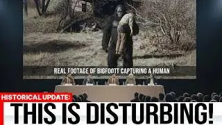 Helicopter Pilot Films MASSIVE BIGFOOT Carrying A Human Body