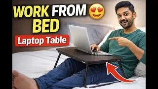 Best Study Laptop Table Under ₹1000? | D Home D Mart Foldable Laptop Table Review