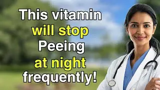 Over 70? 3 SMALL Vitamins You MUST Take to STOP Nighttime Urination| Elder Health