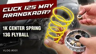 Honda CLICK 125 v3 CVT Setup (1k Center Spring + 13grams Flyball) - May ARANGAKADA  at MATIPID ba?
