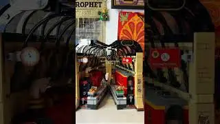 Harry Potter Hogwarts Express Lego BookNook 🚂 #harrypotter #legos
