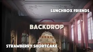 Strawberry Shortcake - Lunchbox Friends Trilogy Tour Backdrop Fanmade 