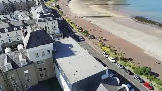 Aerial 360 of St George's Hotel in Llandudno using Parrot Anafi