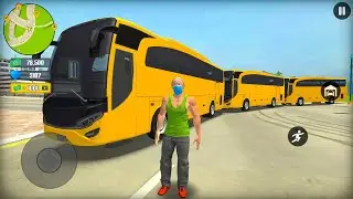 Passenger Transport Bus Police Car Helicopter Motorbike and Monster Truck SIM | Android Gameplay.