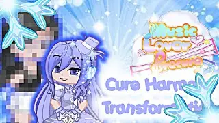 Cure Harmony Transformation ||Music Lover Precure ( read descp)