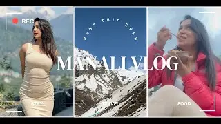 Manali Trip!🏔️| River Rafting😍| Manali tour budget |