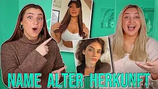 Wir erraten eure Herkunft, Name und Alter (wieso war das aber so schwer??)