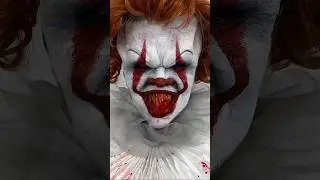 #halloweenmakeup #makeup #horror #fxartist #fxmakeup #pennywise #pennywisecosplay #pennywisemakeup
