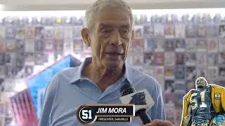 Jim Mora talks about the honor of presenting Sam Mills at the Hall of Fame