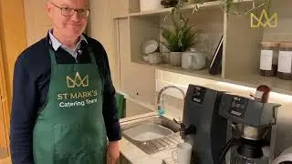 Using the Kitchen and Lounge Appliances at St Mark's Church, Harrogate