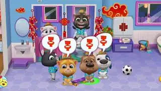 My Talking Tom Friends-AMONG US - R.I.P TOM @TalkingTom #talkingtom