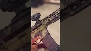 Custom AR Build: Cerakote by @WeaponWorksLLC
