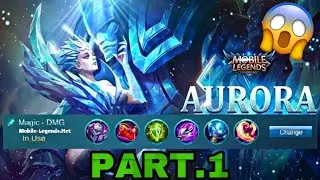 MELHOR BUILD PARA AURORA - MOBILE LEGENDS - PART.1