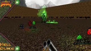 Doom Gibs #221 : Hellduke duel. (Complex Quad shotgun Doom)