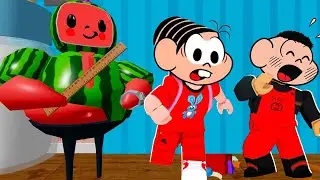 PROFESSOR MELANCIA PEGOU A MAGALI no Brookhaven Roblox