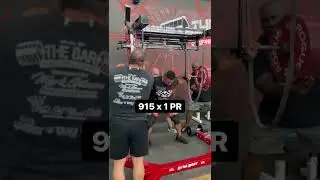 Powerlifter Chad Penson Hits 915-lb (415-kg) Squat PR (WWraps), 33-lb (15-kg) Over The World Record