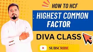 HCF (Highest Common Factor) in Sindhi | وڏو عام پورو ونڊيندڙ | Learn Math in Sindhi | Jai Parkash 