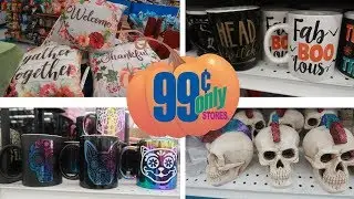 99 CENT ONLY STORE!!! FALL & HALLOWEEN DECOR 2019
