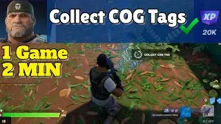 Collect COG Tags All Locations - Fortnite Delta One Quests - Chapter 3 Challenges ( All In 2 MIN )