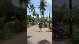Parra road in goa #Goa In Monsoon #june2025 #goa #goatourism #goavacation