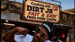 S1 E1 Cooking simple easy recipe Porkchops with DIRT Council Jr 👨‍🍳⏲️🥘🍳