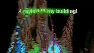 A review of my building! (sky block blockman go bad wars скай блок)
