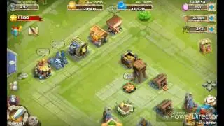 Un ch&acirc;teau prend vie #castle clash 1