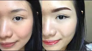 EYEBROW TUTORIAL + TRIMMING || TIPS GAMBAR ALIS ON FLEEK || STEP BY STEP