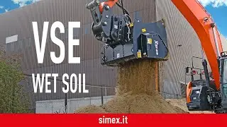 VSE screening bucket - Effective on wet soil