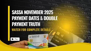 Даты платежей SASSA за ноябрь 2025 г. и двойная оплата | Обновления и график SRD R370