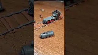 готовимся к созданию ЖД путей #art #hobby #music #clay #пластилин #life #miniature #хобби