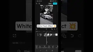 White Flash Effect in Capcut #edit #capcut #tutorial