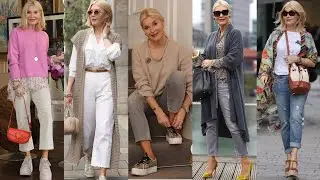 Natural Older Women OVER 50  | NewTrends Fashion For Women |winter and summer mid⛄ FallFashion 2026
