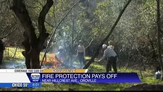 Fuel reduction work in the Kelly Ridge area making properties more fire resilient