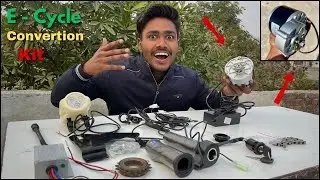 24V 250Watt Electric Cycle Convertion Kit 😍 | Unboxing & Review 