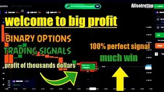 Binary option trading signals - 100% Perfect Signal -  profit of thousands dollars | quotex strategy