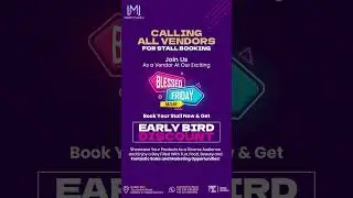 Early Bird Discount at Blessed Friday Bazaar
