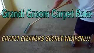 Grandi Groom Carpet Rake For Professionals