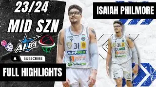 Isaiah Philmore Highlights 2023/24 || Hungary Top League || Alba Fehervar