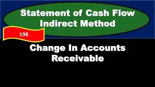 How to record change in accounts receivable in the statement of cash flows