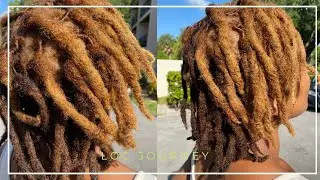 Dyeing Locs at Home With Box Dye | Beginner Friendly !